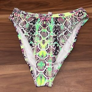 NWOT iheartraves snakeskin bottoms size S